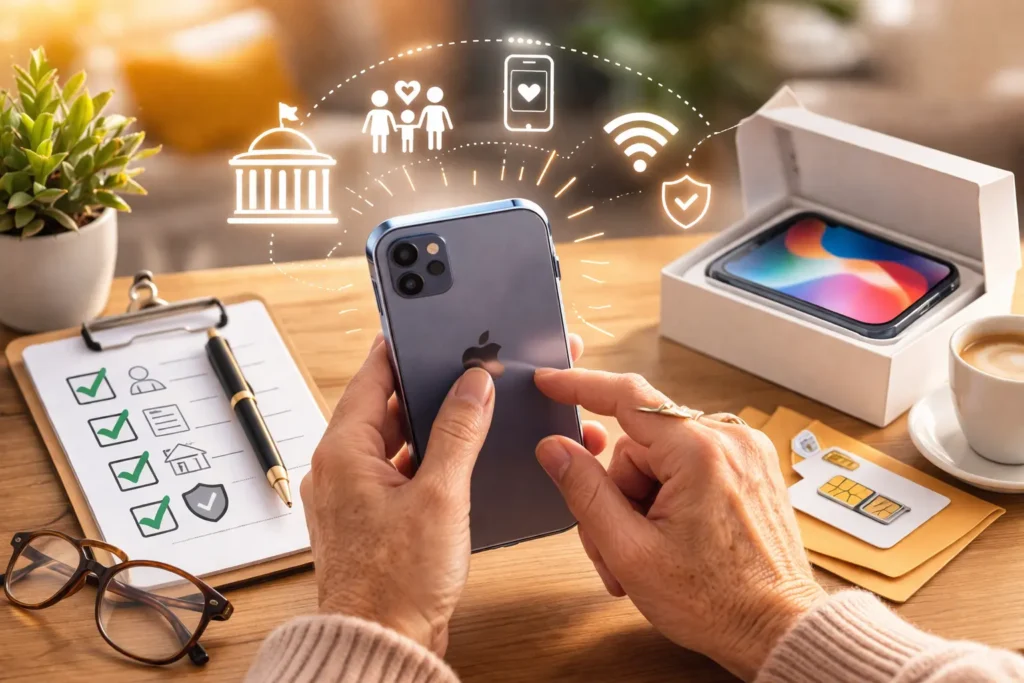 lifeline program free iphone application process