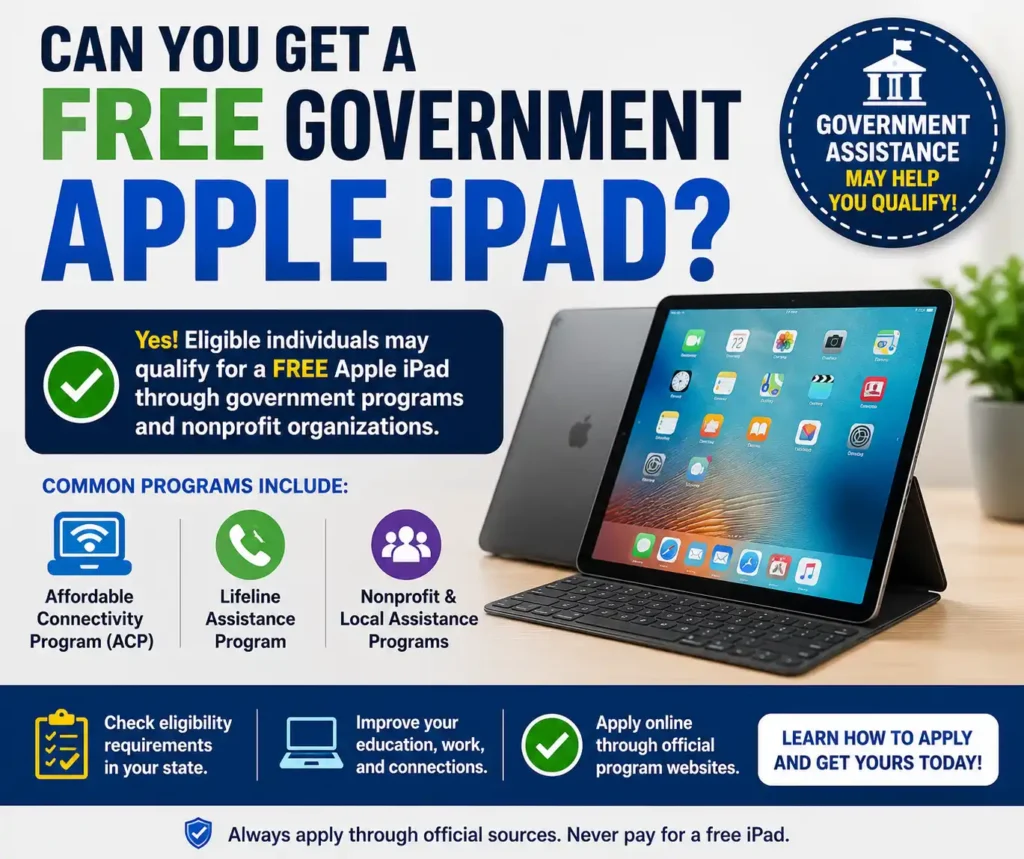Can You Get a Free Government Apple iPad
