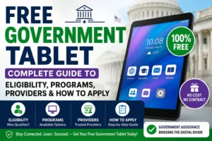 Free Government Tablet in 2026 Complete Guide to Eligibility, Programs, Providers & How to Apply