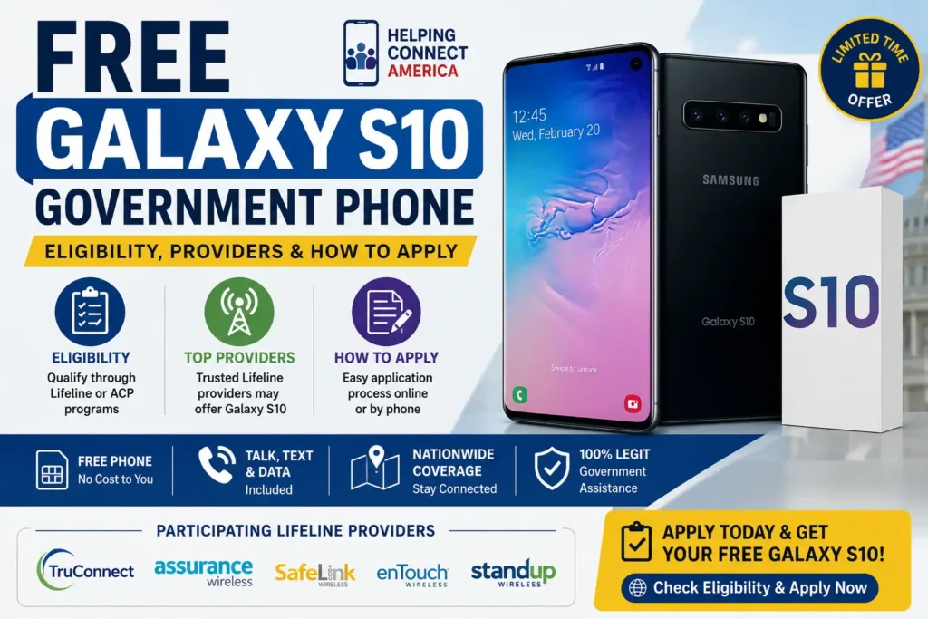 Free Galaxy S10 Government Phone Eligibility, Providers & How to Apply